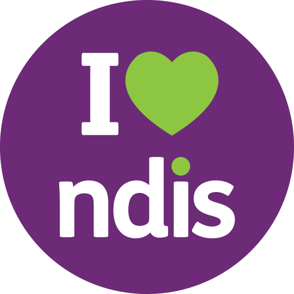 I heart NDIS Logo