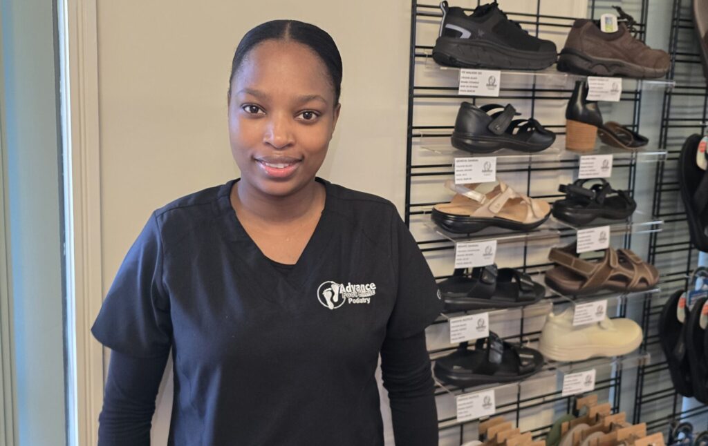 Podiatrist Mbali Funeka