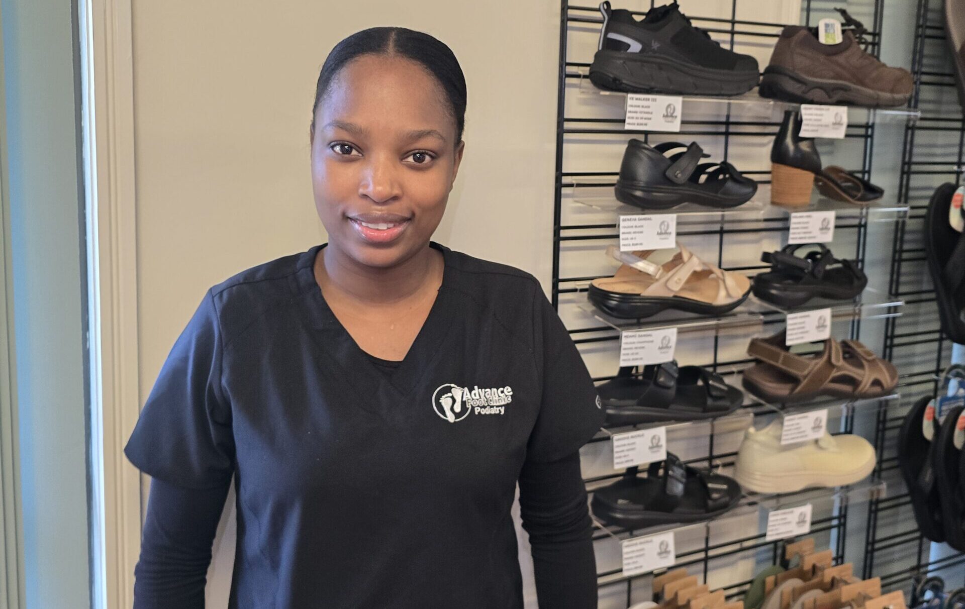 Podiatrist Mbali Funeka