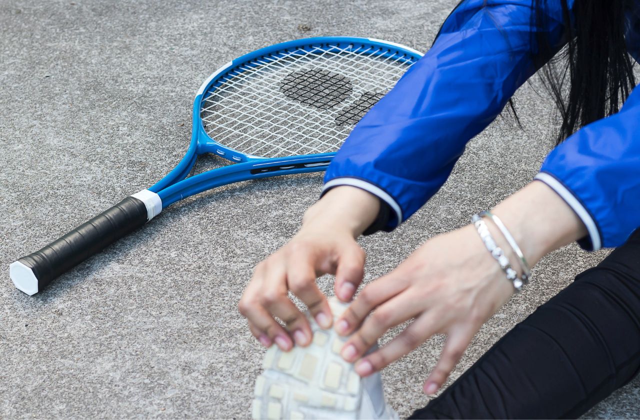 Podiatry can help prevent tennis injuries with footwear advice, rehabilitation programs and custom orthotics
