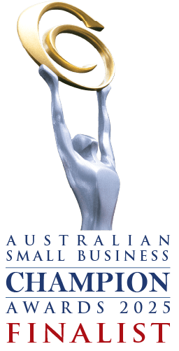 Australian Small Business Champion Awards 2025 Finalist logo