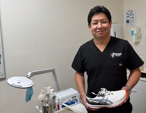 Podiatrist Richard Shieh