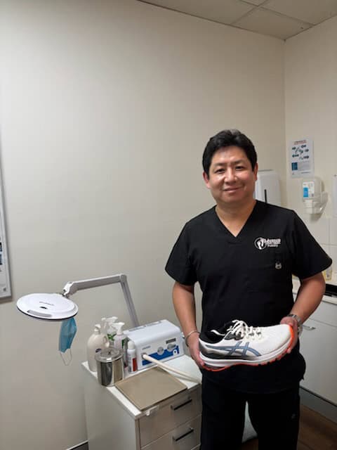 Podiatrist Richard Shieh