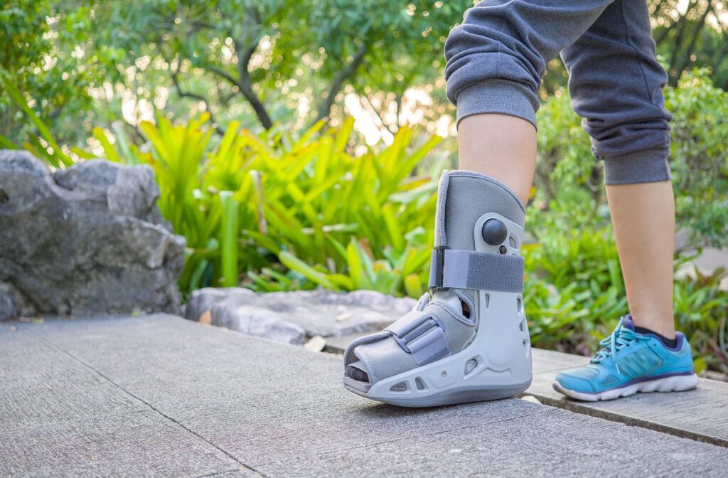 Brisbane Podiatrist sells and fits moon boots